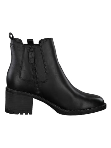 Tamaris Leren chelseaboots zwart