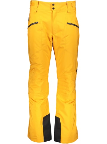 Peak Performance Spodnie narciarskie "Scoot" w kolorze żółtym