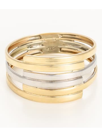 L instant d Or Gouden/witgouden ring "Maden"