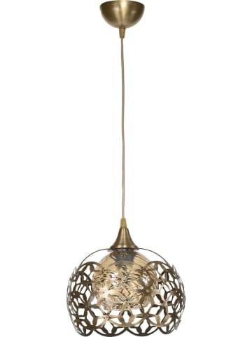 ABERTO DESIGN Lampa wisząca "Elegance" w kolorze złotym - Ø 26 cm
