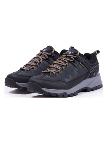 Icepeak Leren wandelschoenen "Wyot" donkerblauw/zwart