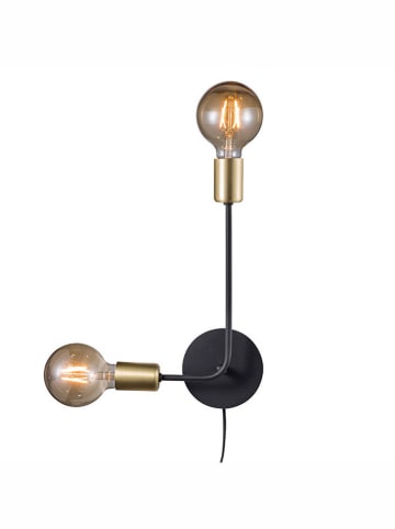 Nordlux Wandleuchte "Josefine" in Gold/ Schwarz - (B)31 x (H)44,5 cm