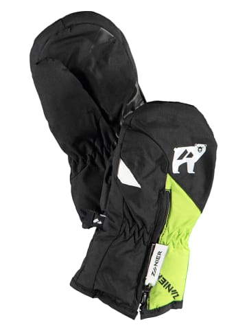 Zanier Kinder-Ski-/ Snowboardfäustlinge "Sweety" in Schwarz