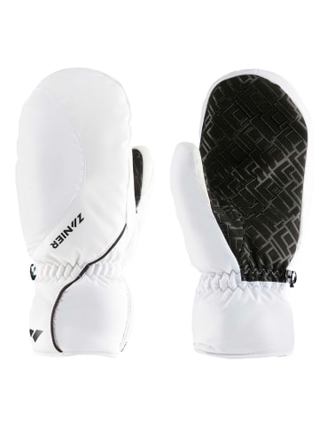 Zanier Damesski-/snowboardwanten "Seefeld STX Mitten" wit