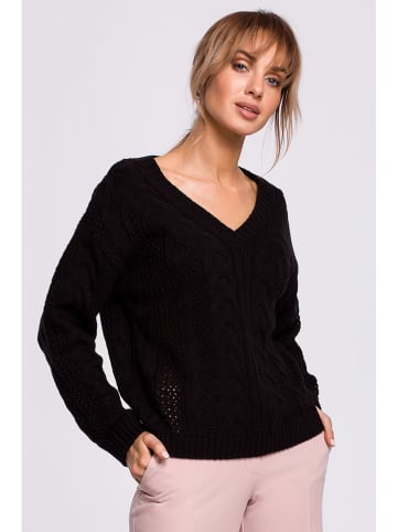 made of emotion Pullover in Schwarz