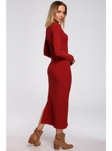 made of emotion Strickkleid in Rot