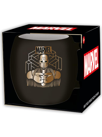 Stor Tasse "Marvel" in Schwarz - 380 ml