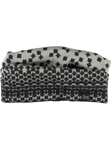 Buff Szal-koło w kolorze czarno-szarym - 29 x 26 cm