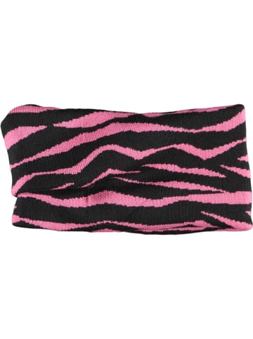Buff Colsjaal zwart/lichtroze - (L)29 x (B)27 cm