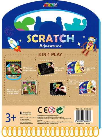 Avenir Kreativset "Scratch Book Adventure" - ab 3 Jahren