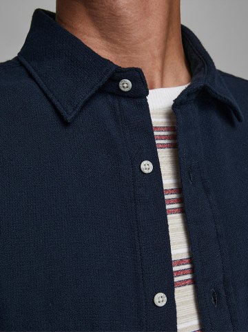 Jack & Jones Koszula "NICK" - Regular fit - w kolorze granatowym