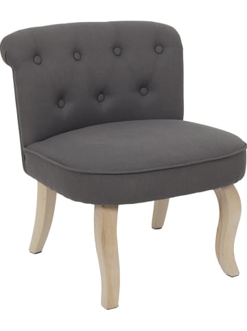 Chairs for all Hocker "Eleonor" in Anthrazit - (B)54 x (H)64 x (T)54 cm