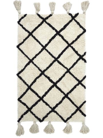 Ethnical Life Bawełniany dywan w kolorze beżowym - 80 x 50 cm