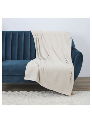 THE HOME DECO FACTORY Plaid beige - (L)150 x (B)125 cm