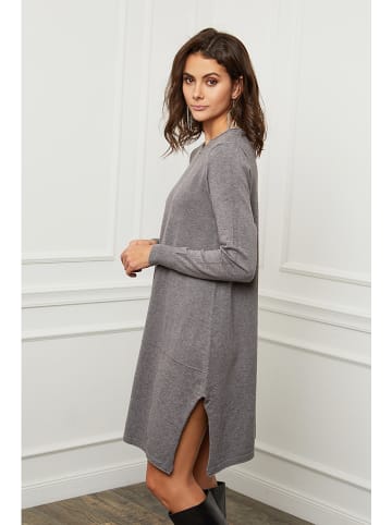 Joséfine Strickkleid "Elior" in Taupe