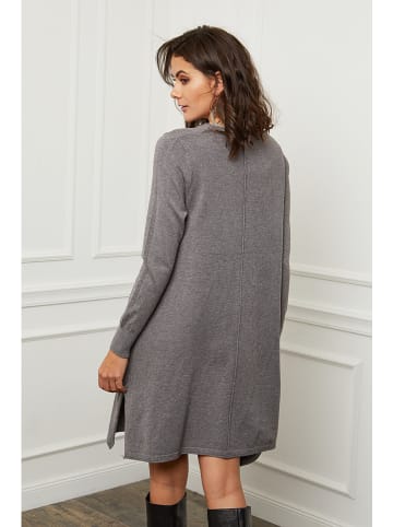 Joséfine Strickkleid "Elior" in Taupe