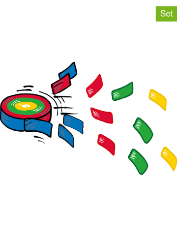amscan Konfetti frisbee (4 szt.) w różnych kolorach