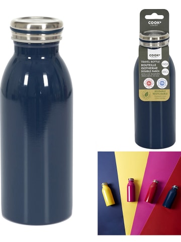 COOK CONCEPT Trinkflasche in Dunkelblau - 450 ml