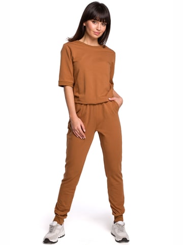 Be Wear Jumpsuit in Hellbraun