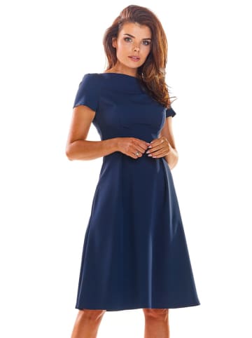 Awama Jurk donkerblauw