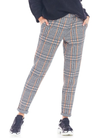 Awama Broek grijs/donkerblauw
