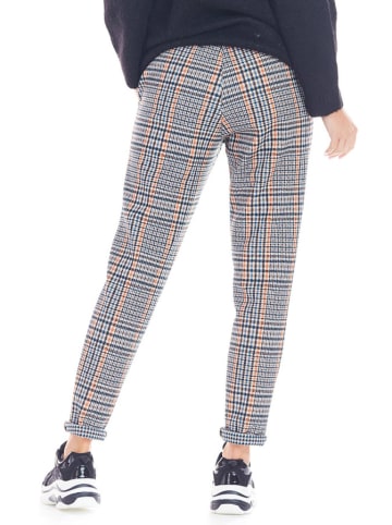 Awama Broek grijs/donkerblauw