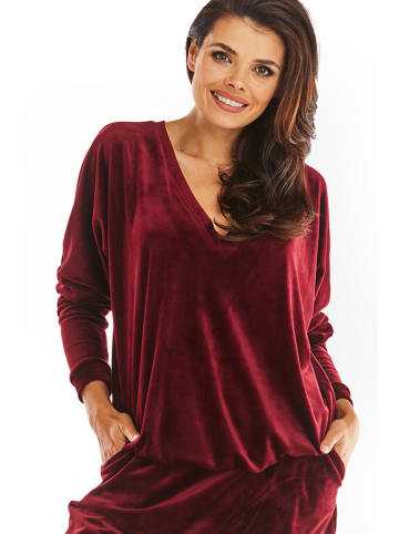 Awama Sweatshirt in Bordeaux