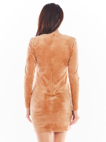 Awama Kleid in Beige