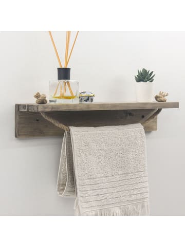 Scandinavia Concept Wandmeubel walnootkleurig - (B)60 x (H)10 x (D)9 cm