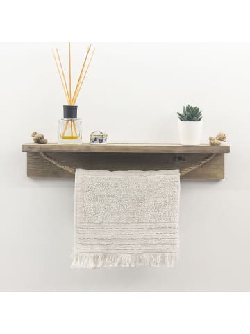Scandinavia Concept Wandmeubel walnootkleurig - (B)60 x (H)10 x (D)9 cm