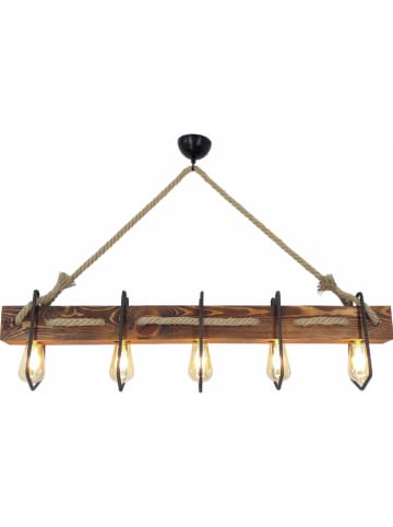Opviq Hanglamp lichtbruin - (B)100 x (D)16 cm