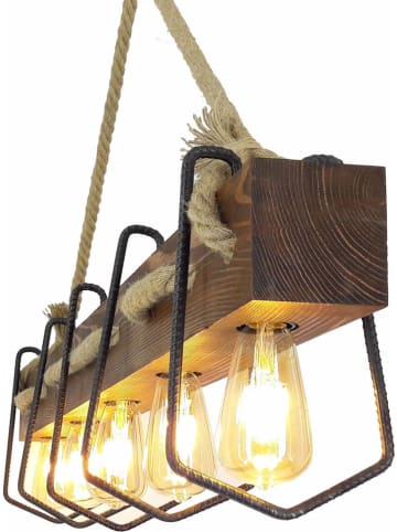 Opviq Hanglamp lichtbruin - (B)100 x (D)16 cm