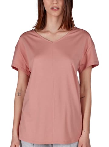 Skiny Koszulka piżamowa w kolorze jasnoróżowym