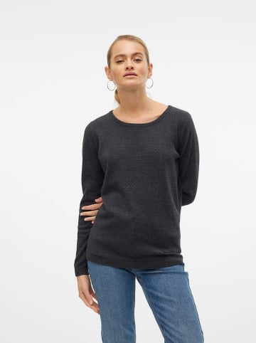 Vero Moda Sweter w kolorze antracytowym