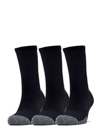 Under Armour Skarpety (3 pary) w kolorze czarnym