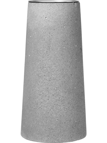 Blomus Tafelleuchter in Grau - (H)17 cm