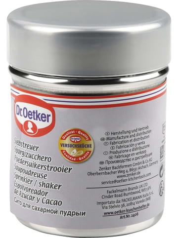 Dr. Oetker Sitko ze stali szlachetnej - wys. 8 x  Ø 6 cm