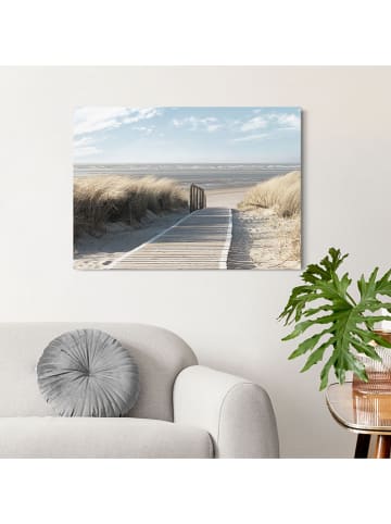 Orangewallz Leinwanddruck "Path to Beach" - (B)70 x (H)50 cm