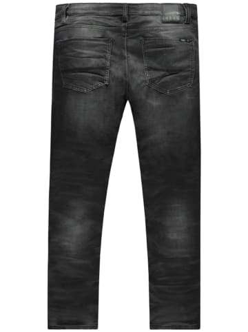Cars Jeans Dżinsy "Ancona" - Tapered fit - w kolorze czarnym