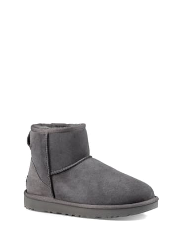 UGG Botki "Classic Mini II" w kolorze szarym z wełny jagnięcej