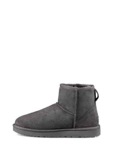 UGG Botki "Classic Mini II" w kolorze szarym z wełny jagnięcej