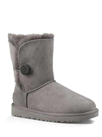 UGG Lammfell-Boots "Bailey Button II" in Grau