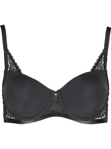 Triumph Biustonosz "Delicate Design" w kolorze czarnym