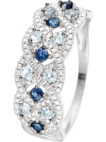 L'ARTISAN JOAILLIER Weißgold-Ring "Astéria" mit Diamanten