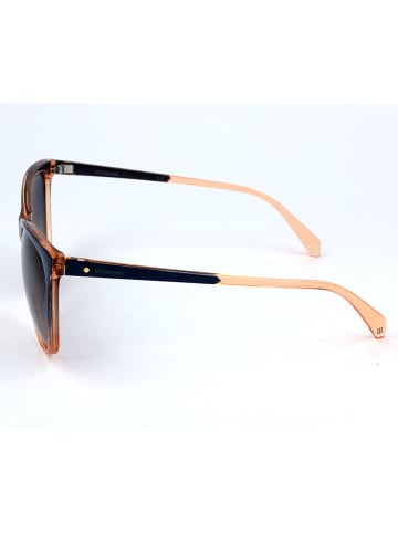 Polaroid Damen-Sonnenbrille in Dunkelblau/ Orange