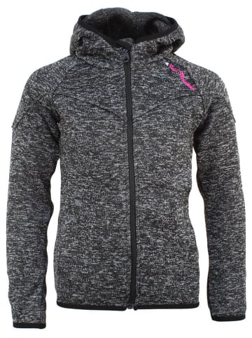 Peak Mountain Fleecejacke in Schwarz