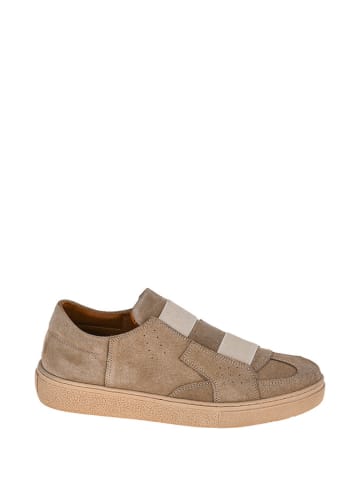 Noosy Leder-Slipper in Beige