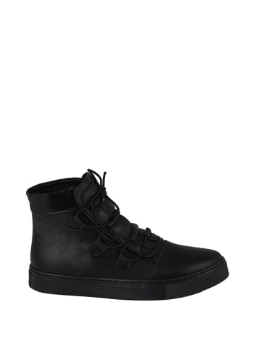 Noosy Leren sneakers zwart