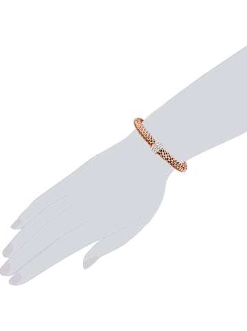 Runway Rosévergold. Armband mit Kristallen