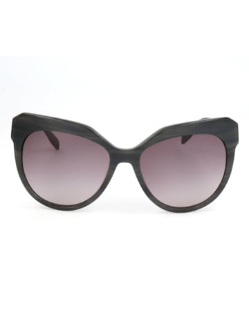 Karl Lagerfeld Damskie okulary przeciwsłoneczne w kolorze szaro-fioletowym